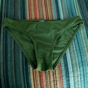 Aerie olive green bikini bottom